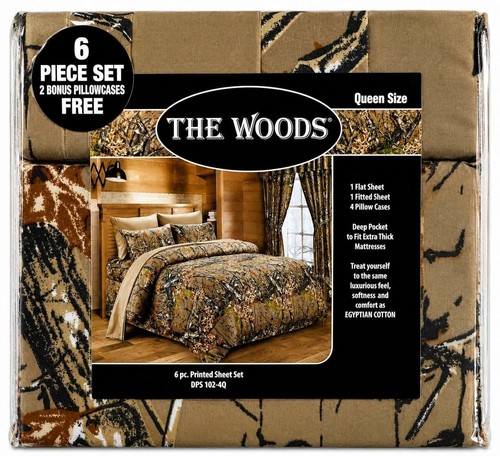 Queen natural camo - natural, 6