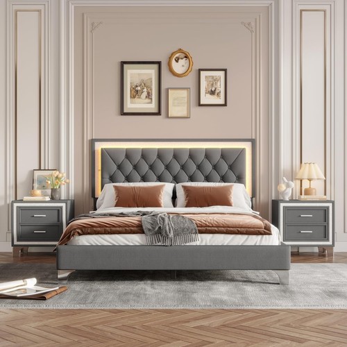 Modern bedroom set - pc,
