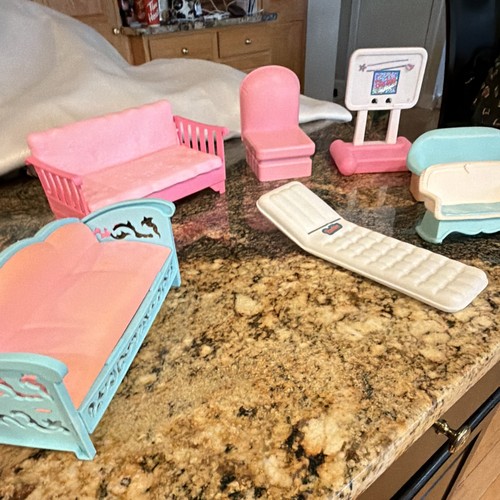 Dollhouse bedroom set - set, lot